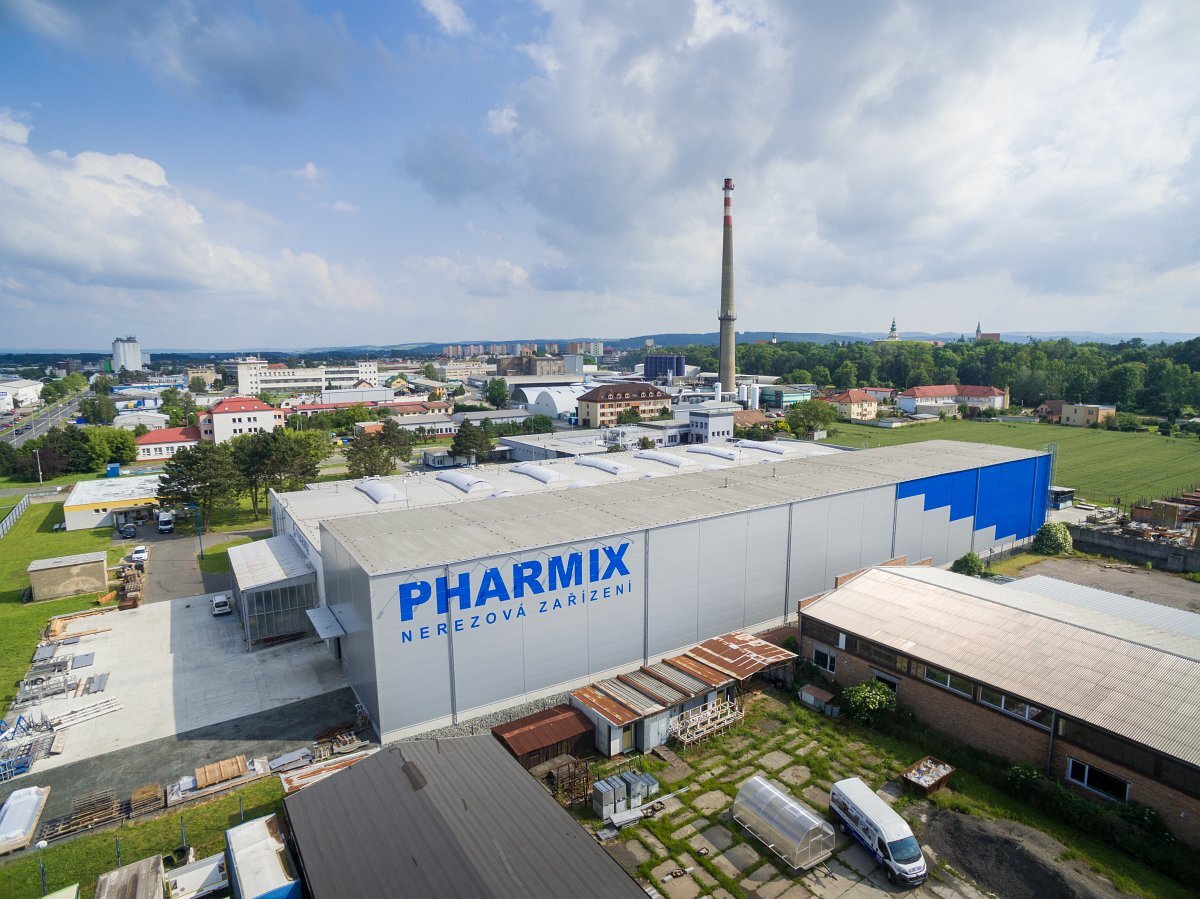 Přístavba výrobní haly PHARMIX s.r.o.