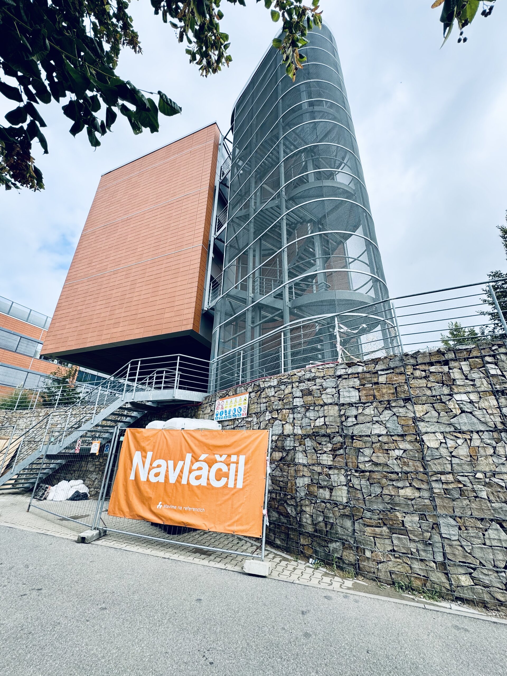 Stavba RECETOXU na Přírodovědecké fakultě Masarykovy univerzity