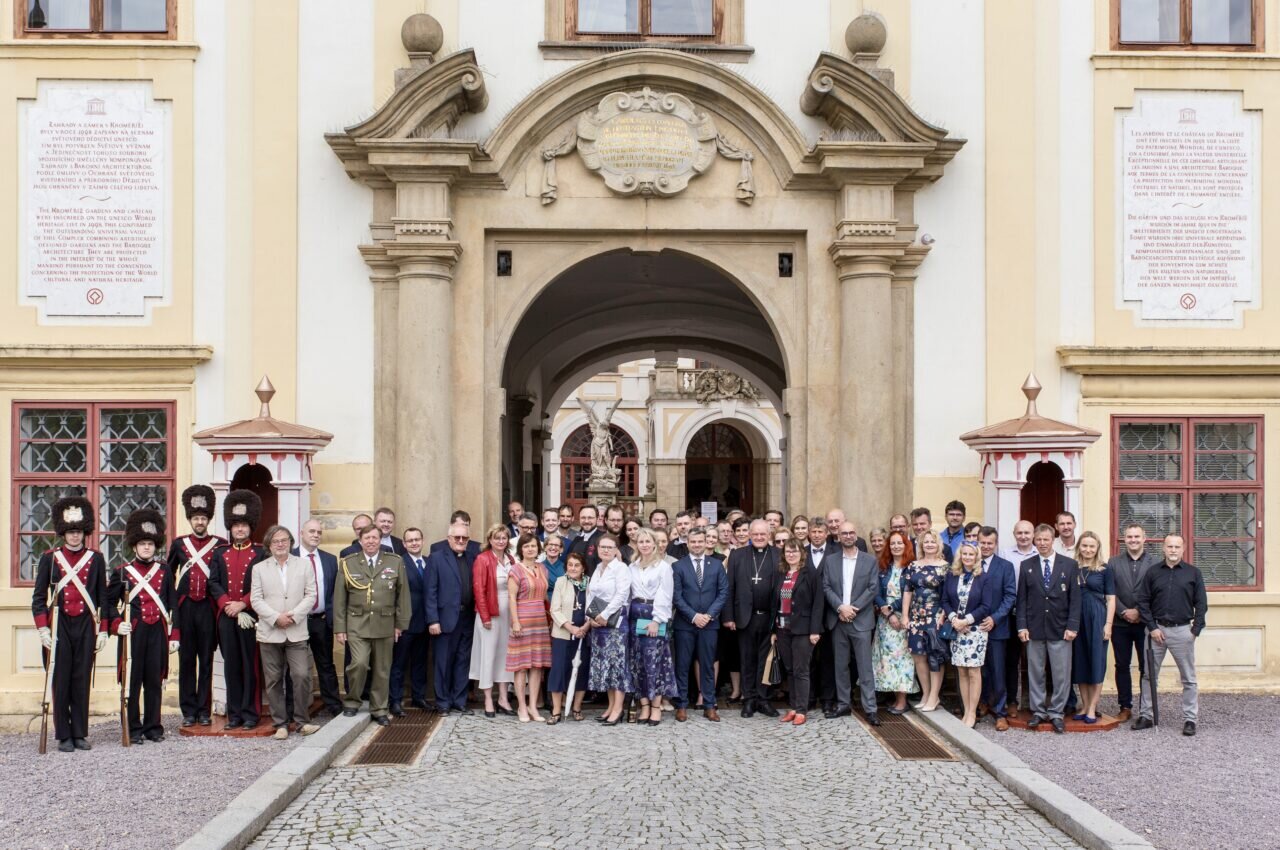 Slavnostní otevření Arcibiskupského zámku v Kroměříží