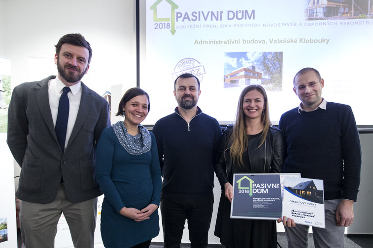 Ocenění v soutěži Pasivní dům 2018