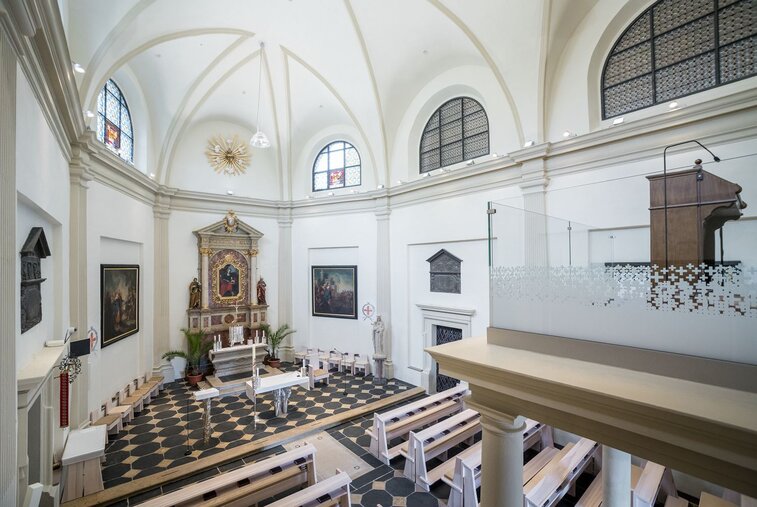 Rekonstrukce kaple svaté Anny v Olomouci